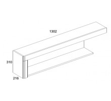 Полка навесная Torino