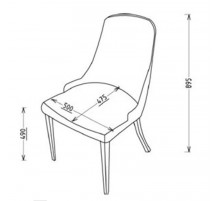 Обеденный стул для гостиной Карлино (Carlino) CARL-16A-02 (2 шт) Обеденный стул для гостиной Карлино (Carlino) CARL-16A-02 (2 шт)