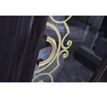 Шкаф витрина 2-х дверная Легенда LEGN-13 венге