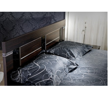 Двуспальная кровать Мира MIRA-26 венге Двуспальная кровать Мира MIRA-26 венге