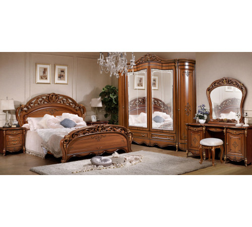 Спальня Аллегро (орех) композиция 2