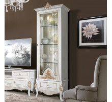 Тумба под тв гостиную Стелла (белый золото) Тумба под тв гостиную Стелла (белый золото)