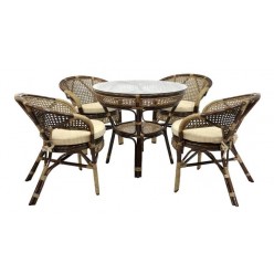 Комплект обеденный Java-2 Classic Rattan из ротанга