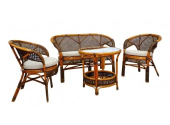 Комплект кофейный Пеланги 02/15 Classic Rattan из ротанга
