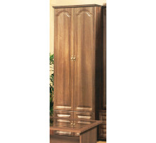 Двухстворчатый шкаф для одежды в гостиную Романтика ВК-09-17 Двухстворчатый шкаф для одежды в гостиную Романтика ВК-09-17