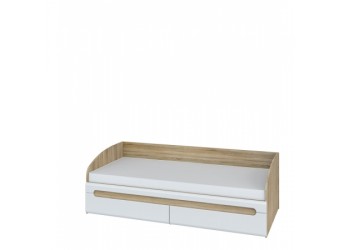 Односпальная кровать с 2-мя ящиками Леонардо МН-026-12