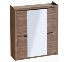 Шкаф для одежды четырехдверный Соренто Дуб стирлинг Шкаф для одежды четырехдверный Соренто Дуб стирлинг