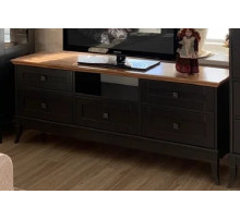 Тумба под телевизор Римини MUR-118-13/5(1) на ножках (RAL 7022) Тумба под телевизор Римини MUR-118-13/5(1) на ножках (RAL 7022)