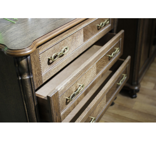 Бельевой комод для спальни Алези П349.04 (табак)