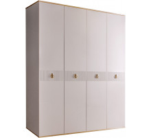 Четырехстворчатый шкаф для одежды Rimini Solo РМШ2/4 (s) (слоновая кость) Четырехстворчатый шкаф для одежды Rimini Solo РМШ2/4 (s) (слоновая кость)