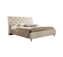 Двуспальная кровать с подъемным механизмом Венеция ВНКР140-2 с мягкой спинкой (дуб седан) Двуспальная кровать с подъемным механизмом Венеция ВНКР140-2 с мягкой спинкой (дуб седан)