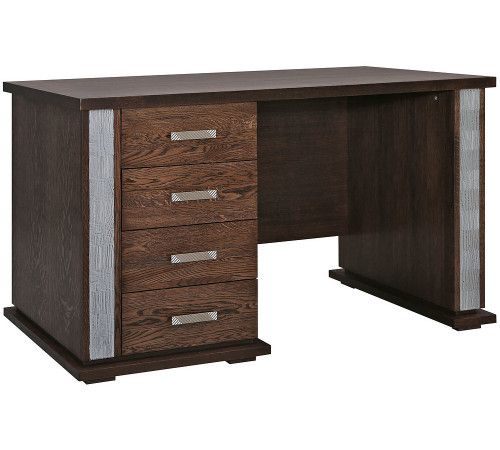 Стол письменный «Тунис» П343.25Ш (венге с серебром)