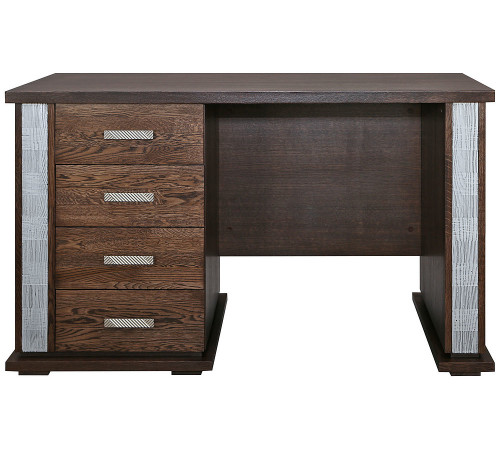 Стол письменный «Тунис» П343.25Ш (венге с серебром)