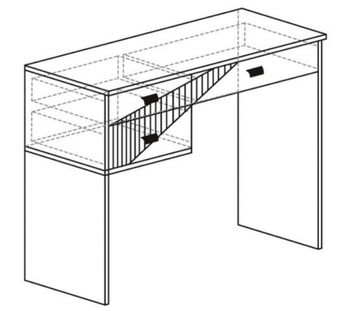 Туалетный столик Родос 132 Туалетный столик Родос 132